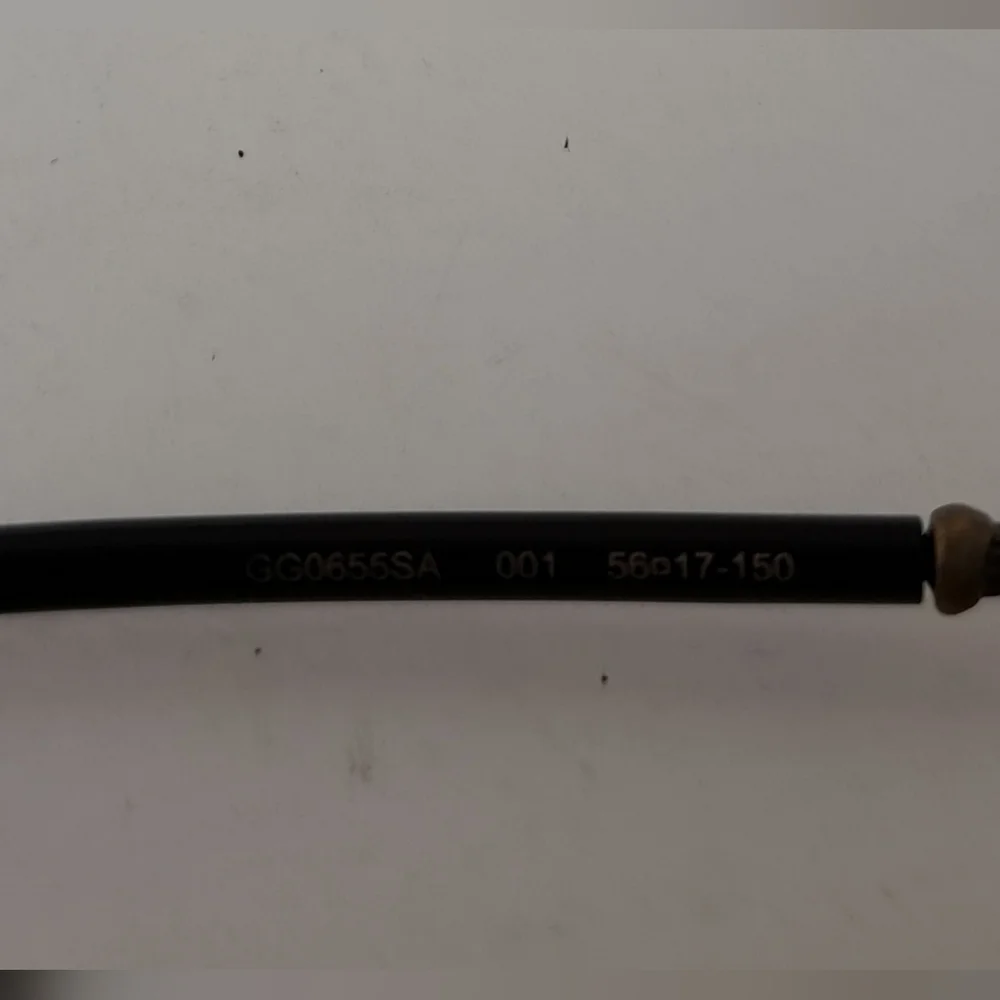 Gucci Sunglasses GG0655SA 001 Black Gold Grey Full Rim Square 56MM 56-17-150 - Picture 12 of 16